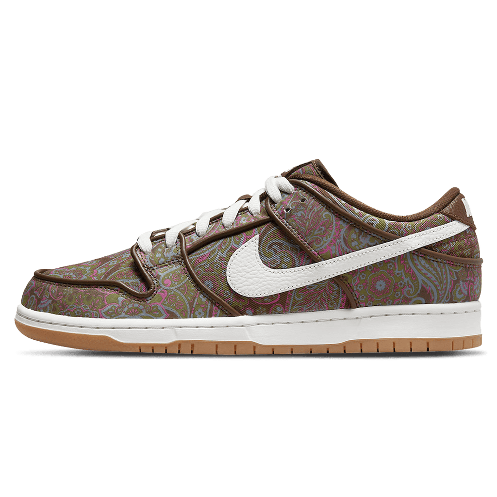 Nike Dunk Low Pro Premium SB 'Paisley' — UK 3 | EU 35.5 | US 3.5 — Front View