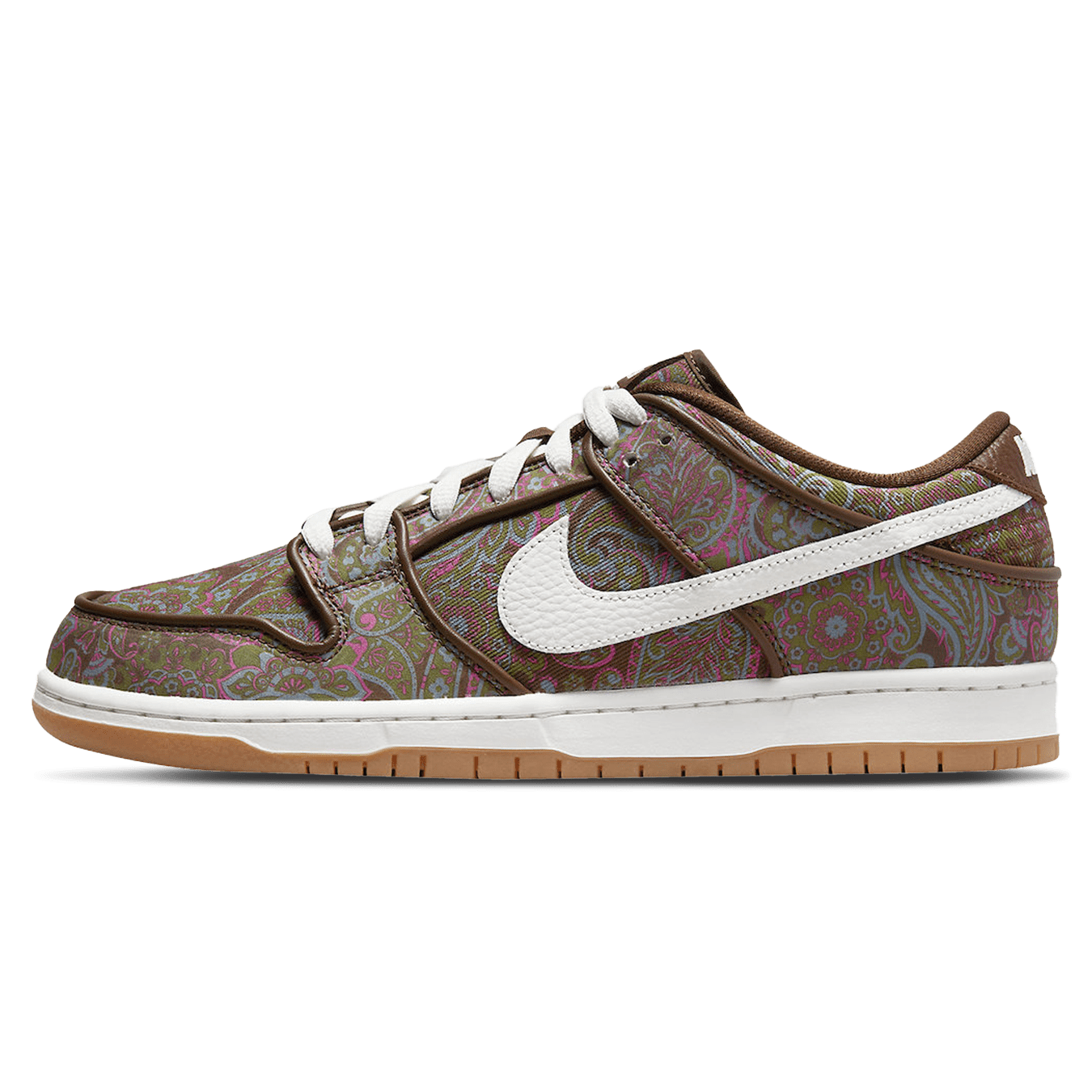Nike Dunk Low Pro Premium SB 'Paisley' — UK 3 | EU 35.5 | US 3.5 — Front View