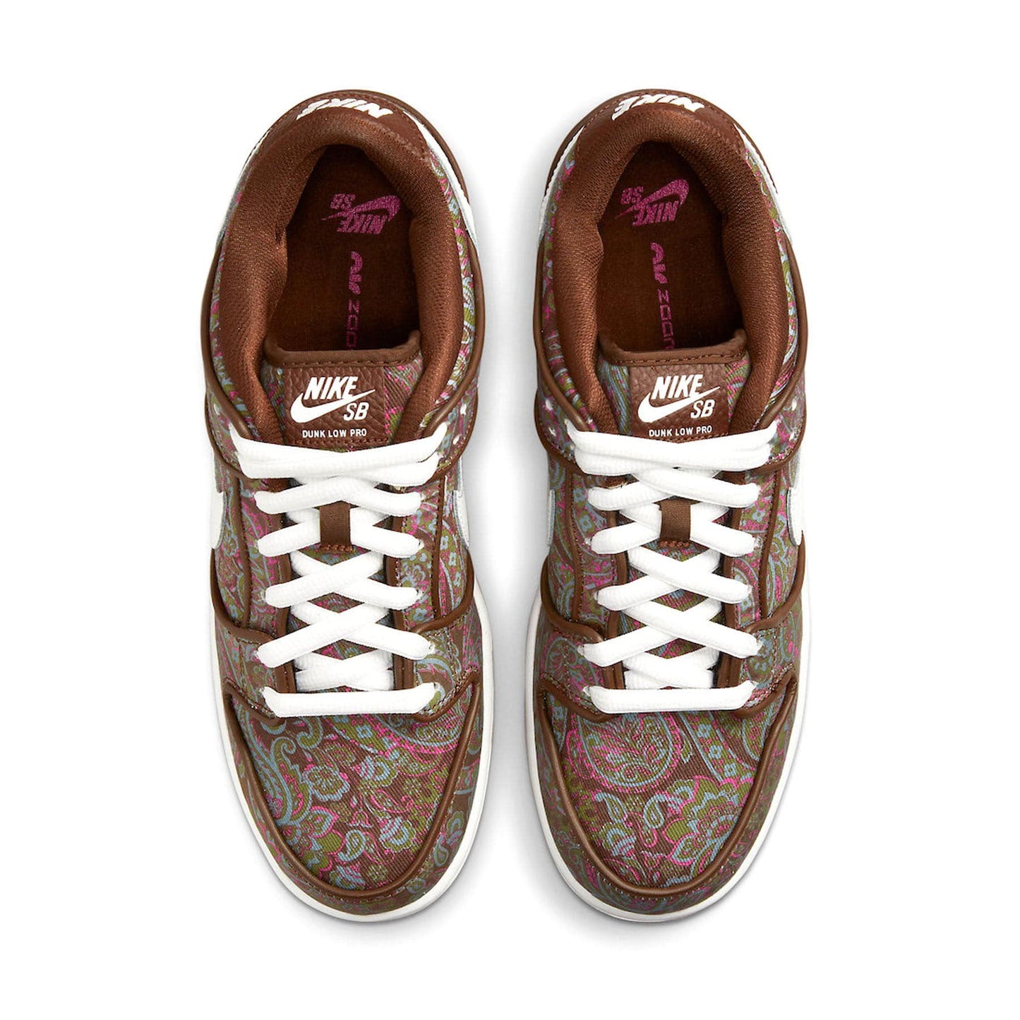 Nike Dunk Low Pro Premium SB 'Paisley' — UK 3 | EU 35.5 | US 3.5 — Back View