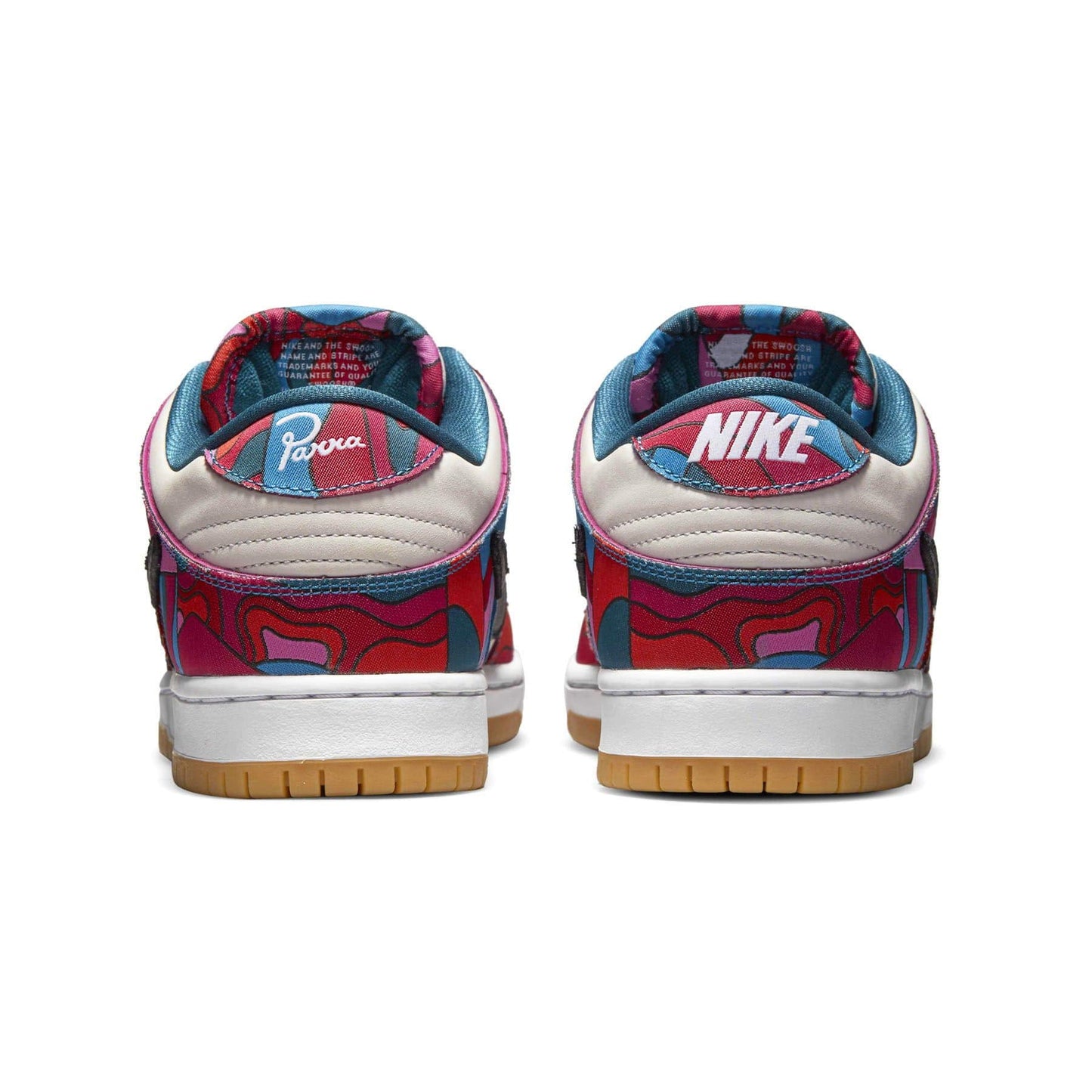 Parra x Nike Dunk Low Pro SB 'Abstract Art' — UK 3 | EU 35.5 | US 3.5 — Top View