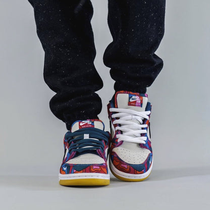 Parra x Nike Dunk Low Pro SB 'Abstract Art' — UK 3 | EU 35.5 | US 3.5 — Alternate View 7