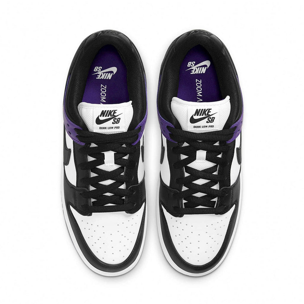Nike Dunk Low SB 'Court Purple' — UK 3 | EU 35.5 | US 3.5 — Back View