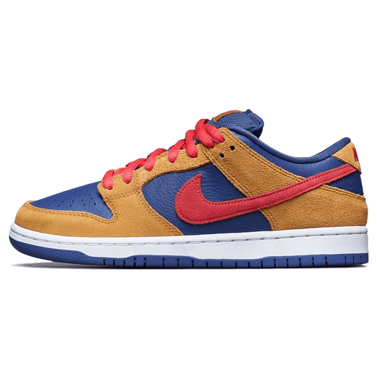 Nike Dunk Low SB 'Wheat Dark Purple' — UK 3 | EU 35.5 | US 3.5 — Front View