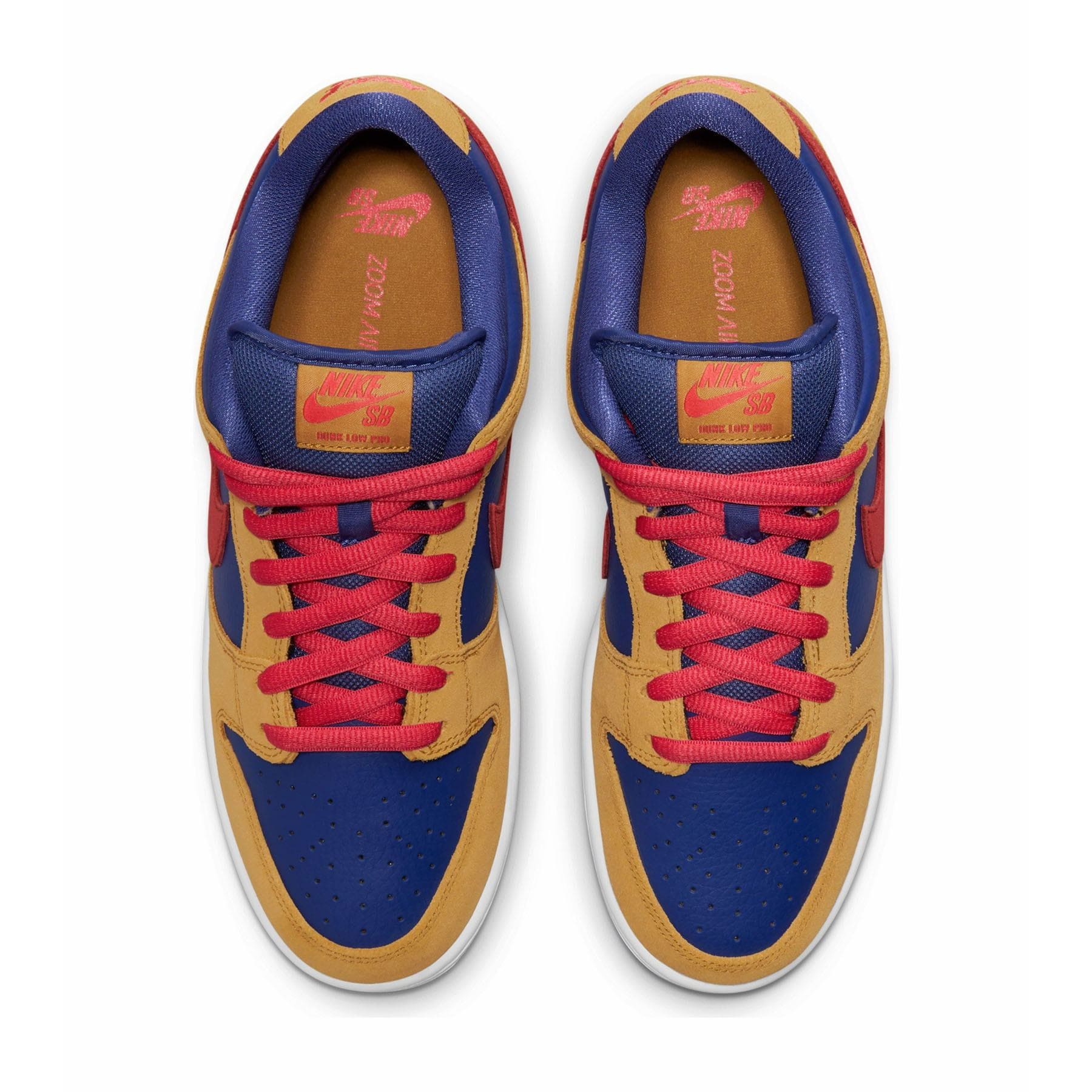 Nike Dunk Low SB 'Wheat Dark Purple' — UK 3 | EU 35.5 | US 3.5 — Back View