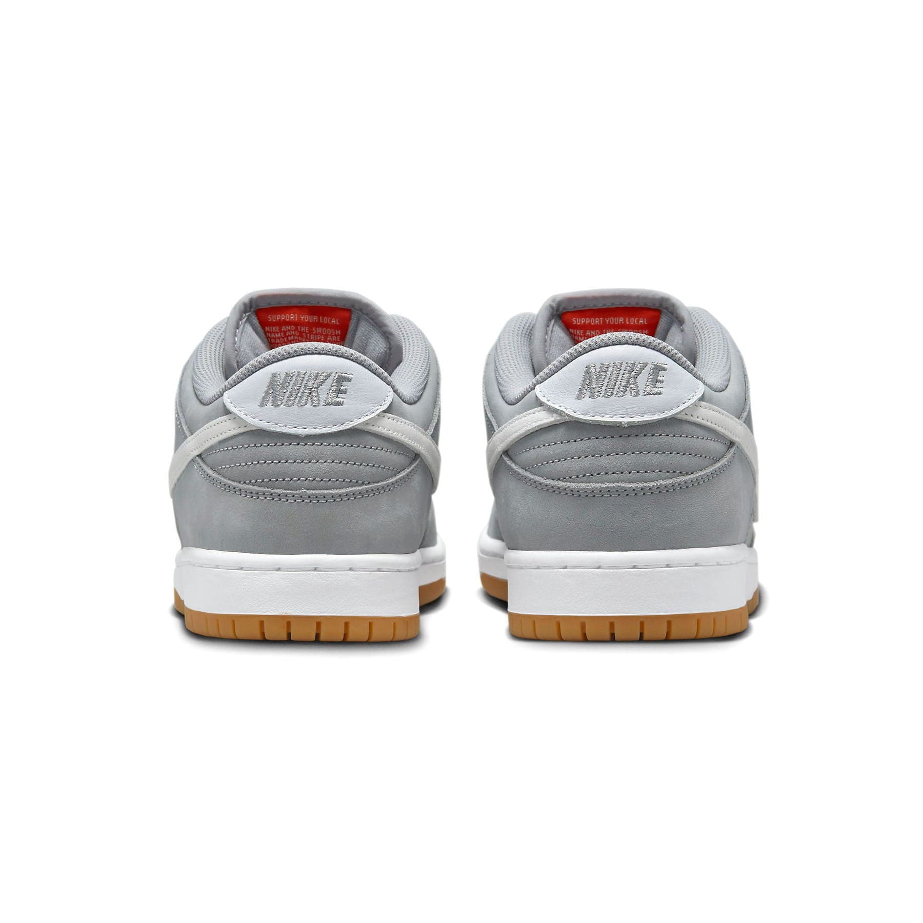 Nike Dunk Low Pro ISO SB 'Wolf Grey Gum' — UK 3 | EU 35.5 | US 3.5 — Top View