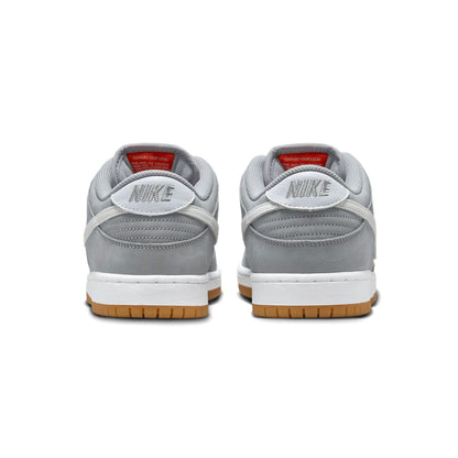 Nike Dunk Low Pro ISO SB 'Wolf Grey Gum' — UK 3 | EU 35.5 | US 3.5 — Top View