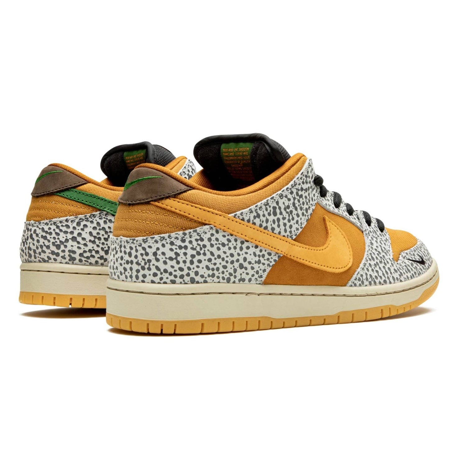 Nike Dunk Low Pro SB 'Safari' — UK 3 | EU 35.5 | US 3.5 — Back View