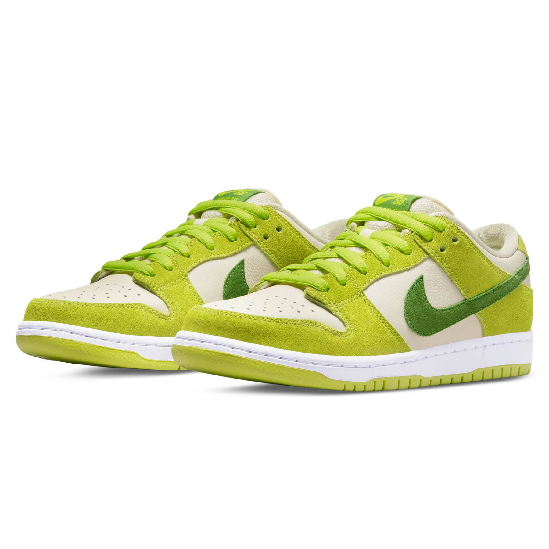 Nike Dunk Low Pro SB 'Fruity Pack - Green Apple' — UK 3 | EU 35.5 | US 3.5 — Side View