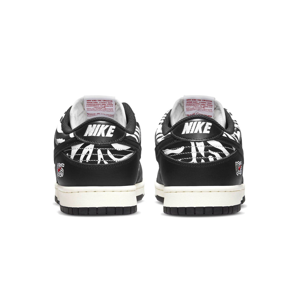 Nike Dunk Low SB x Quartersnacks 'Little Debbie's Zebra Cakes' — UK 3 | EU 35.5 | US 3.5 — Top View