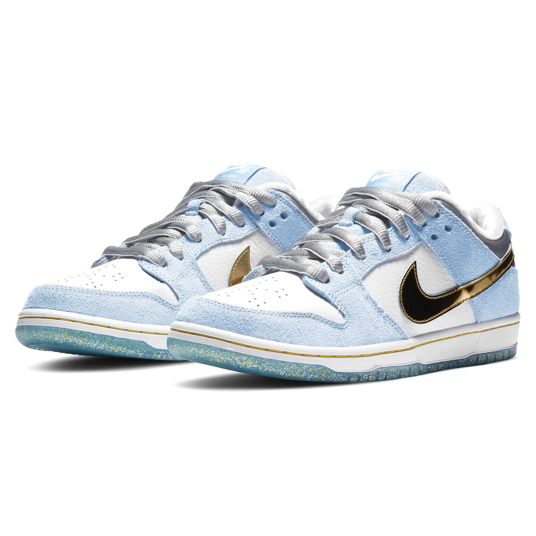 Sean Cliver x Nike Dunk Low SB 'Holiday Special' — UK 3 | EU 35.5 | US 3.5 — Side View