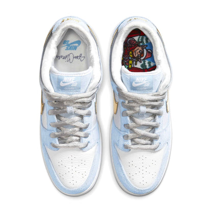 Sean Cliver x Nike Dunk Low SB 'Holiday Special' — UK 3 | EU 35.5 | US 3.5 — Back View
