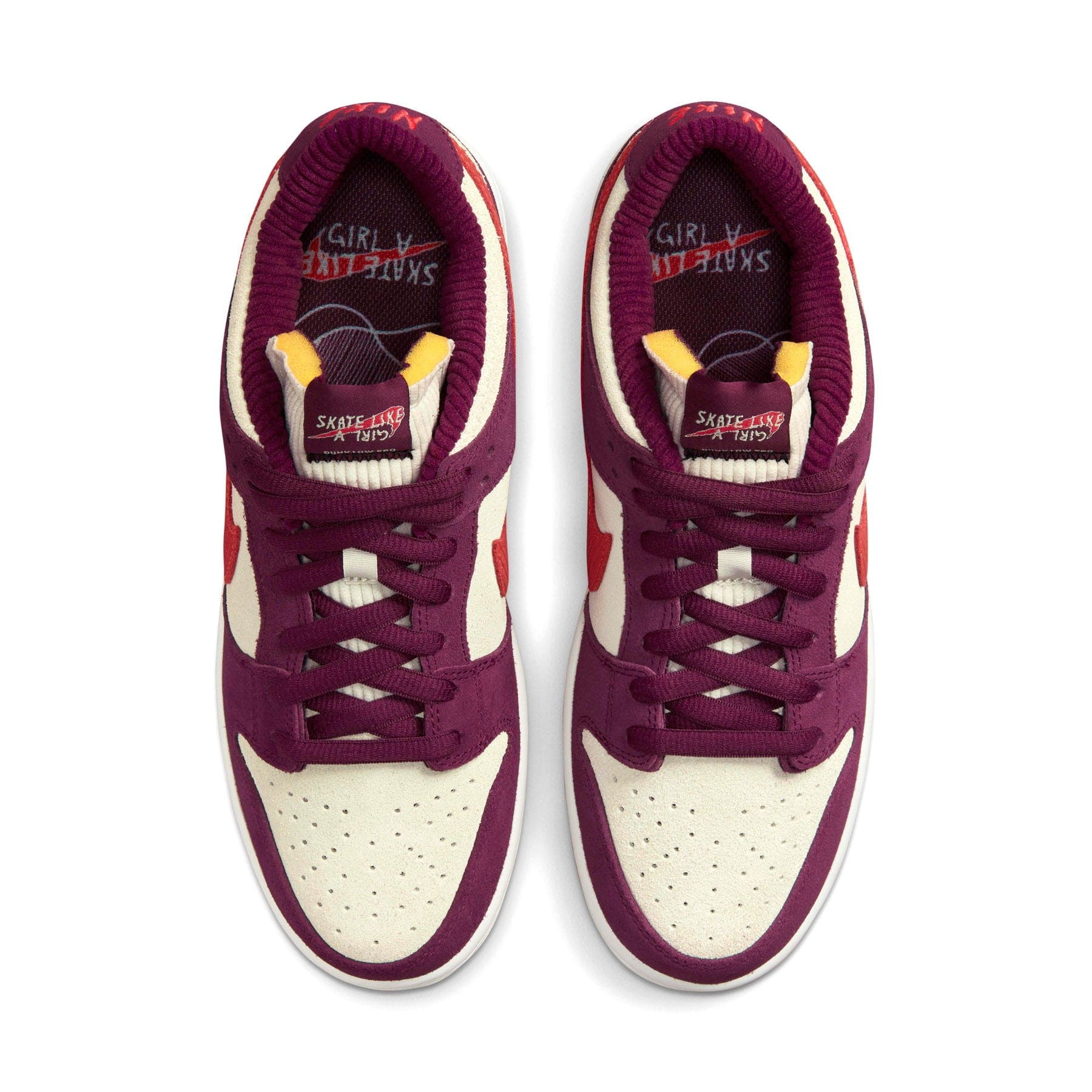 Nike SB Dunk Low 'Skate Like a Girl' — UK 3 | EU 35.5 | US 3.5 — Side View