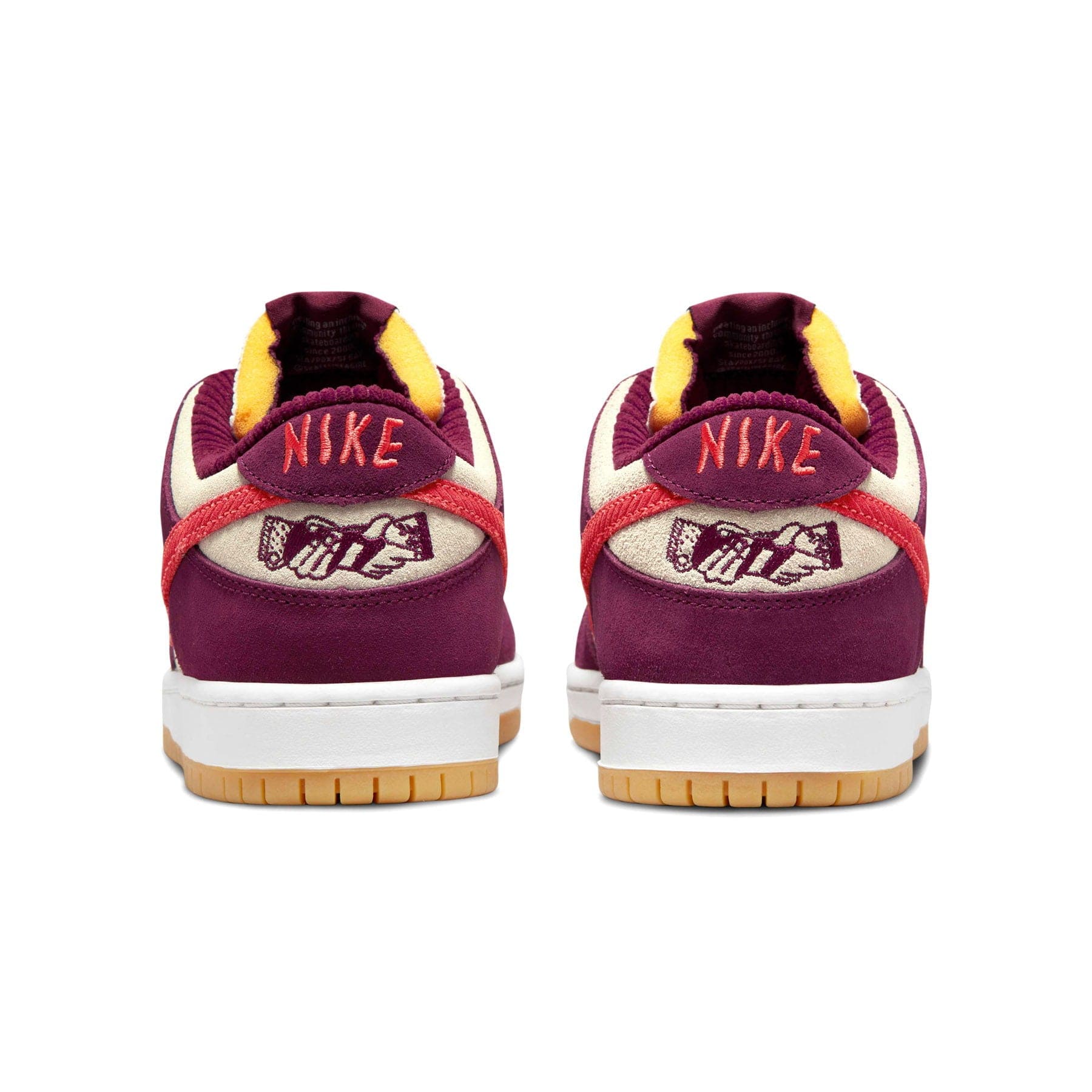 Nike SB Dunk Low 'Skate Like a Girl' — UK 3 | EU 35.5 | US 3.5 — Top View