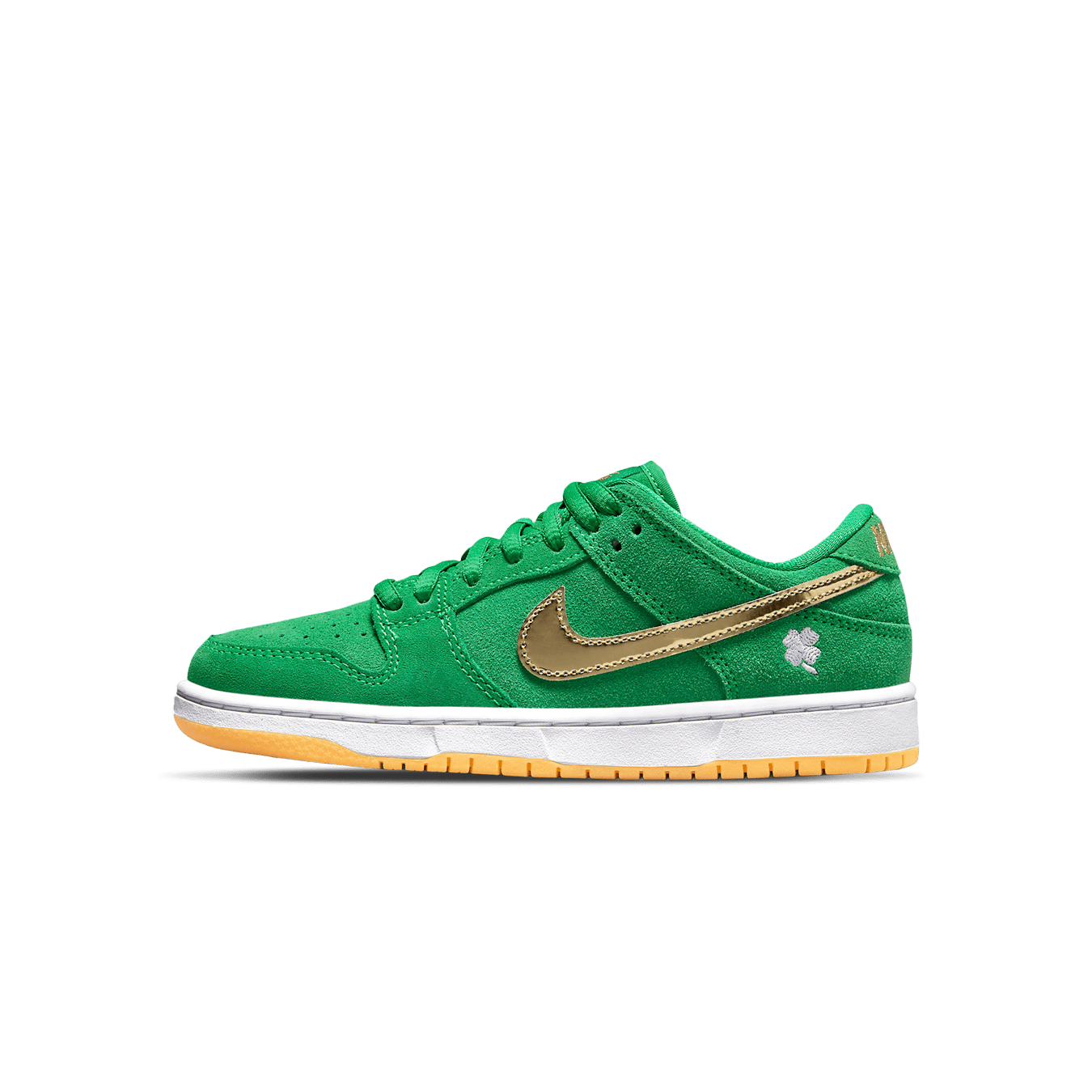 Nike Dunk Low SB PS 'St. Patrick’s Day' — UK 10C | EU 27.5 | US 10.5C — Front View