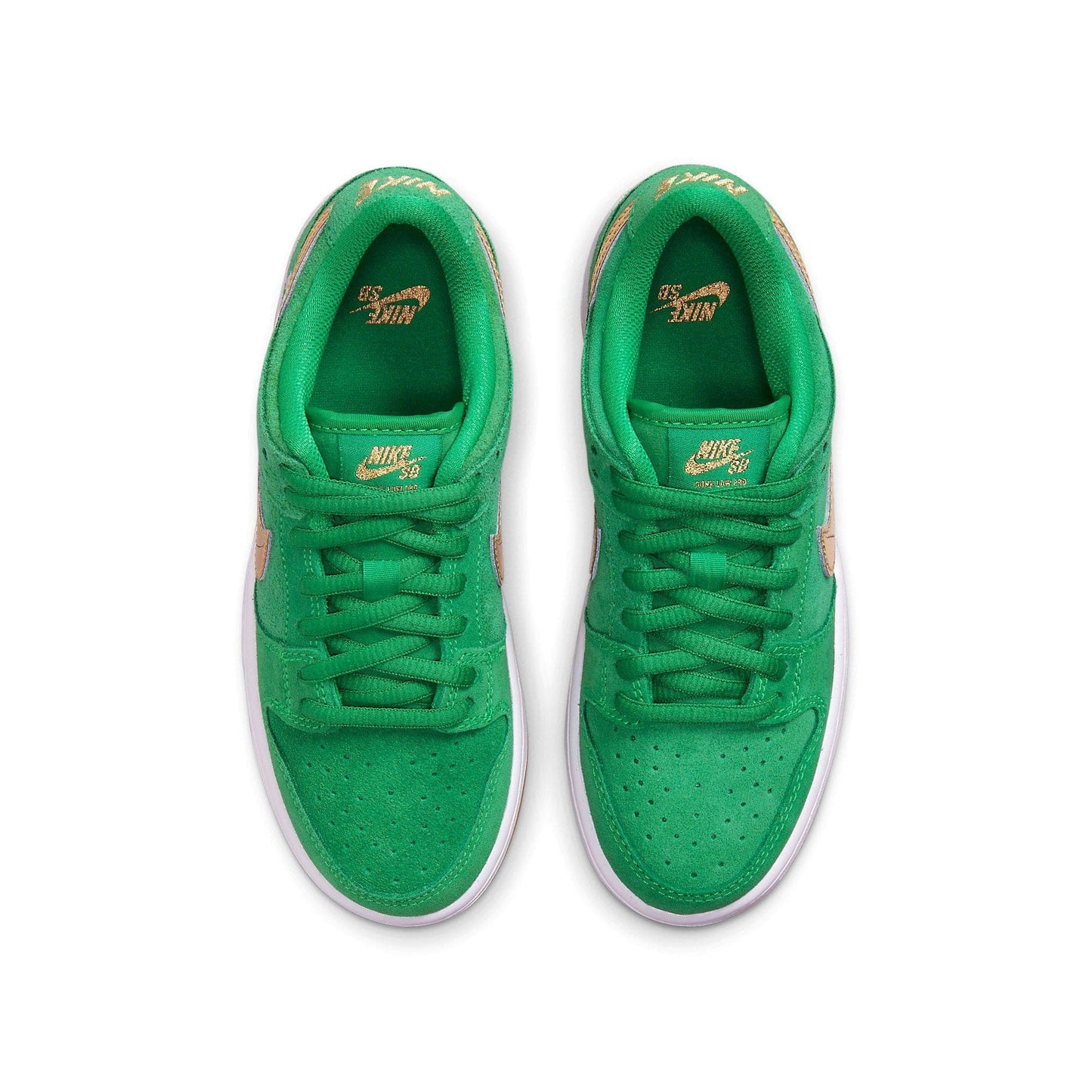 Nike Dunk Low SB PS 'St. Patrick’s Day' — UK 10C | EU 27.5 | US 10.5C — Back View