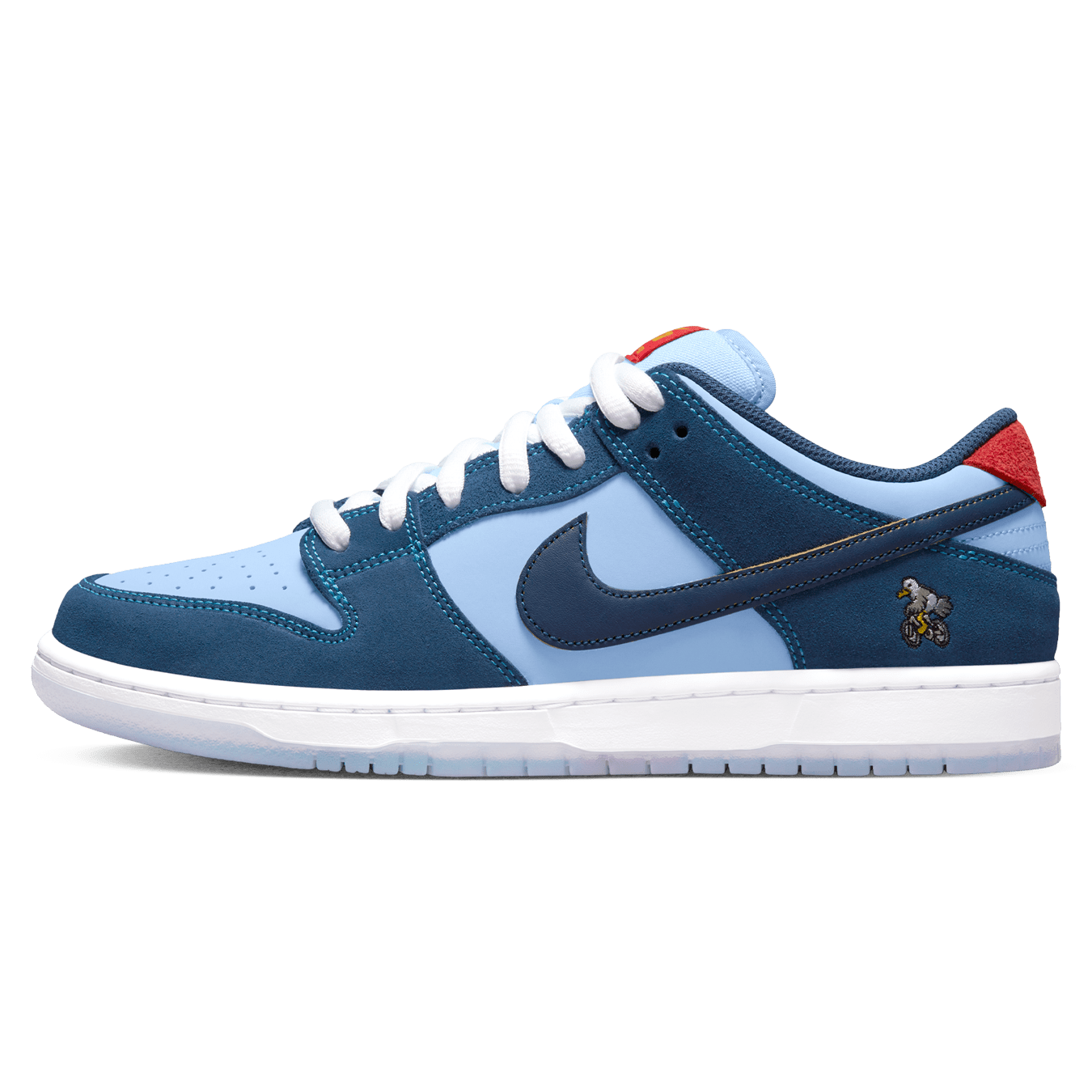 Why So Sad? x Nike Dunk Low SB 'The Predatory Bird' — UK 3 | EU 35.5 | US 3.5 — Front View