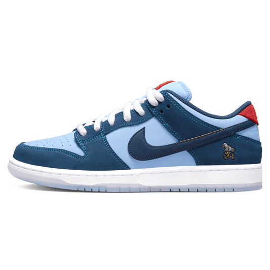 Why So Sad? x Nike Dunk Low SB 'The Predatory Bird' — UK 3 | EU 35.5 | US 3.5 — Front View