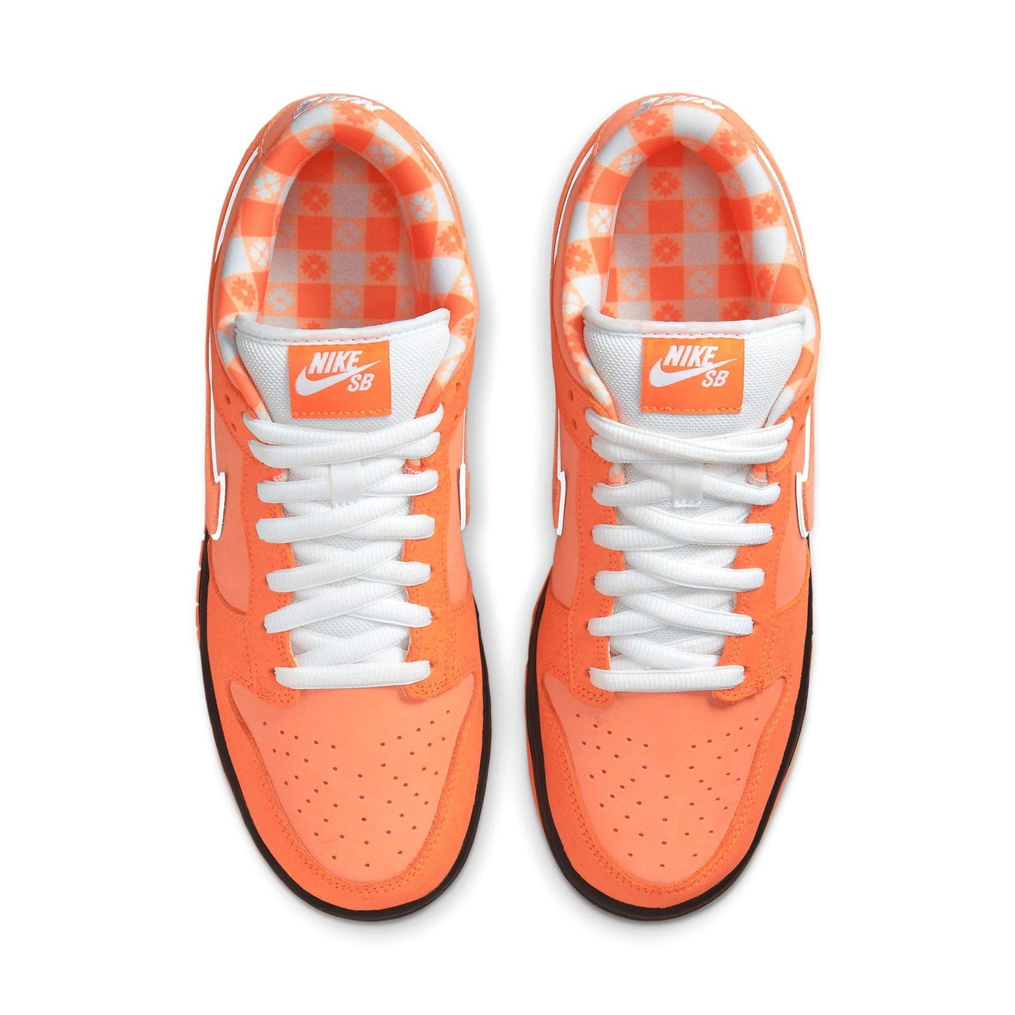 Nike SB Dunk Low 'Concepts Orange Lobster' — UK 3 | EU 35.5 | US 3.5 — Top View