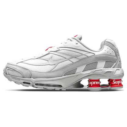 Nike Supreme x Shox Ride 2 'White' — UK 3 | EU 35.5 | US 3.5 — Front View