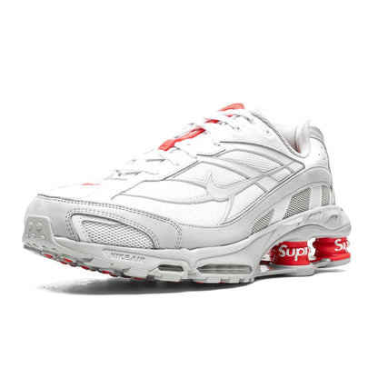 Nike Supreme x Shox Ride 2 'White' — UK 3 | EU 35.5 | US 3.5 — Top View