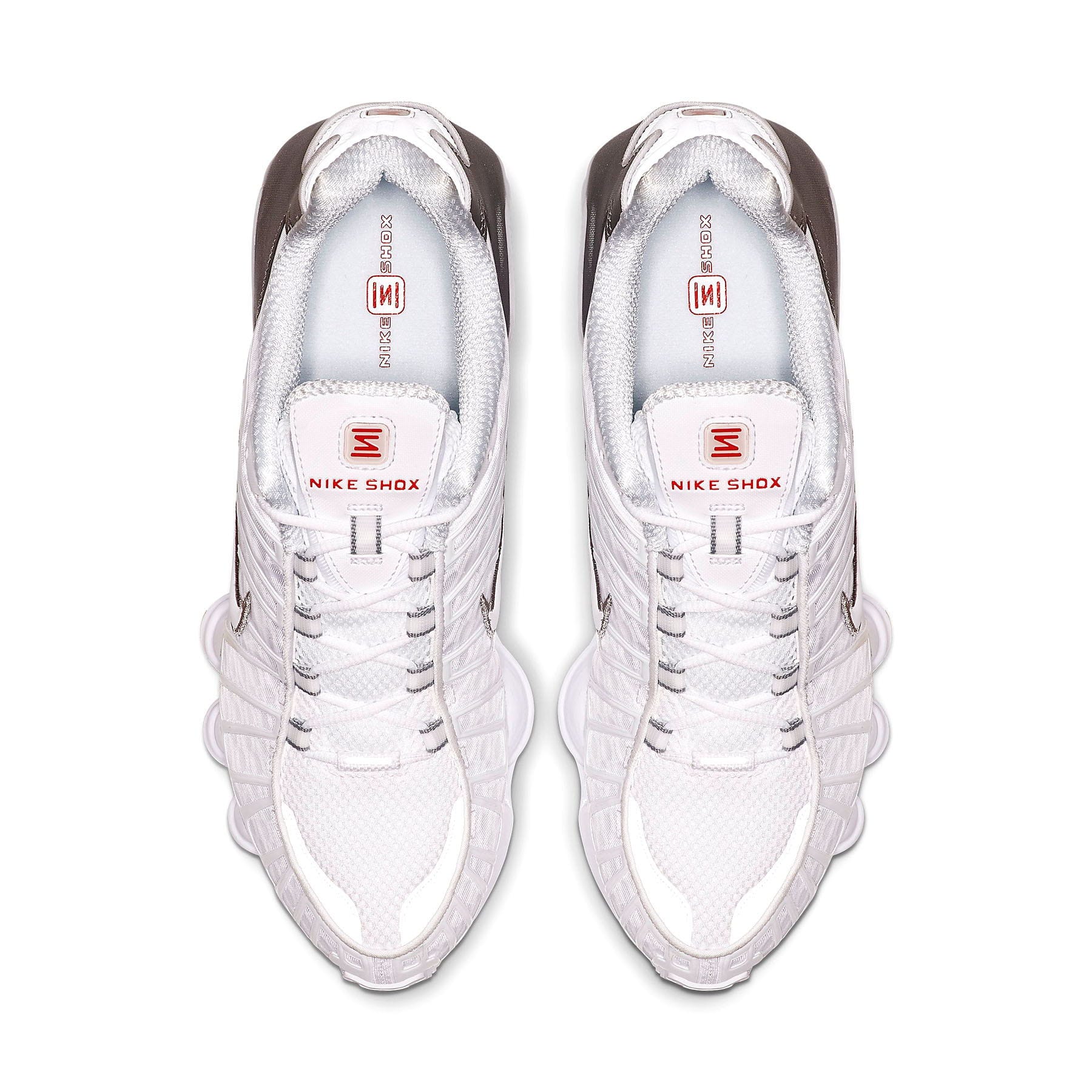 Nike Shox TL 'Metallic Silver' — UK 3 | EU 35.5 | US 3.5 — Back View