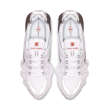 Nike Shox TL 'Metallic Silver' — UK 3 | EU 35.5 | US 3.5 — Back View