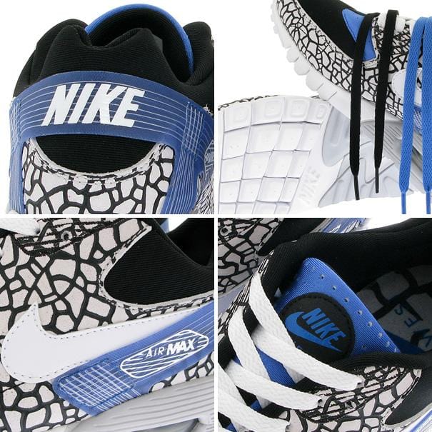 Nike Air Max Current Huarache Hufquake — UK 3 | EU 35.5 | US 3.5 — Side View