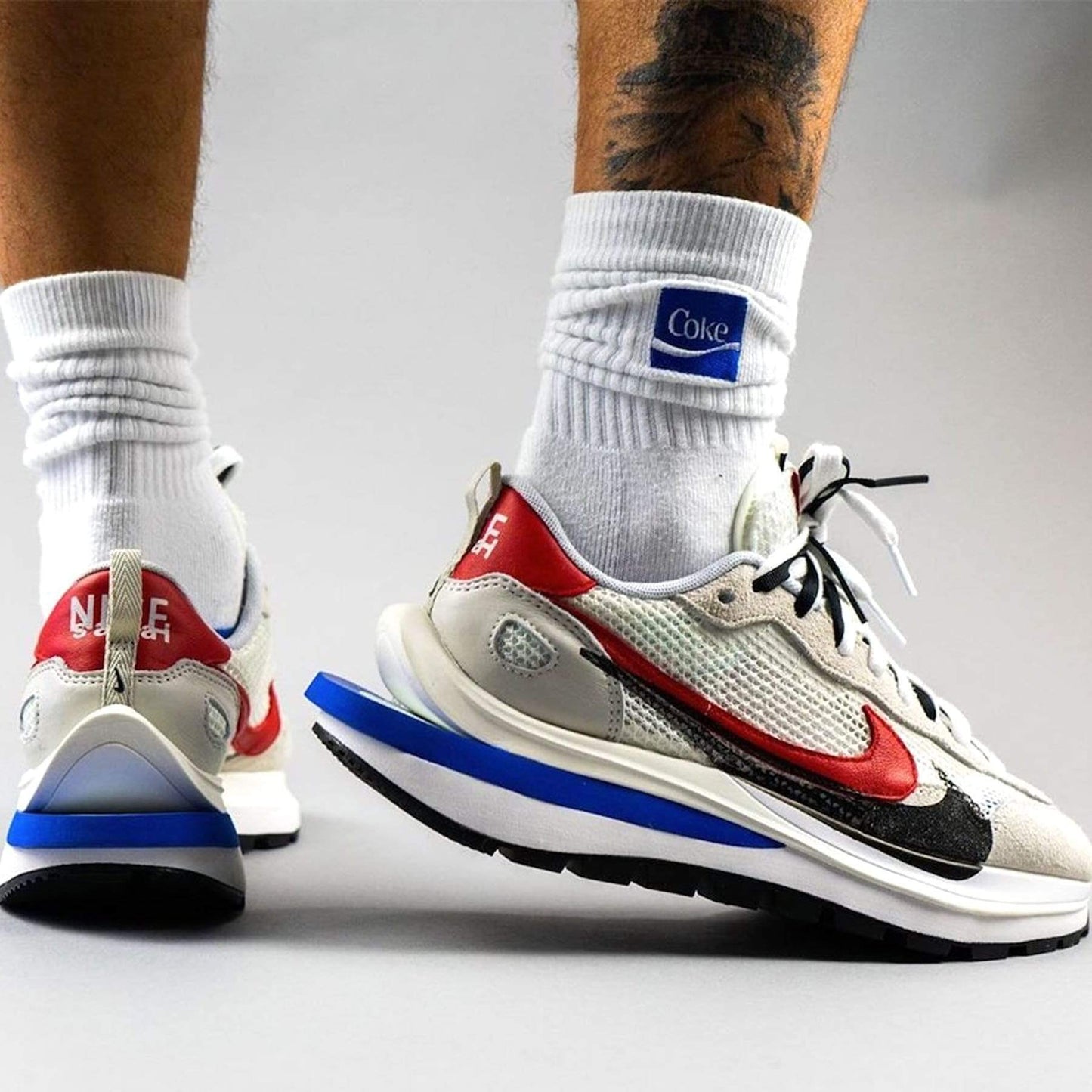 Sacai x Nike VaporWaffle ‘Sail’ — UK 3 | EU 35.5 | US 3.5 — Alternate View 7