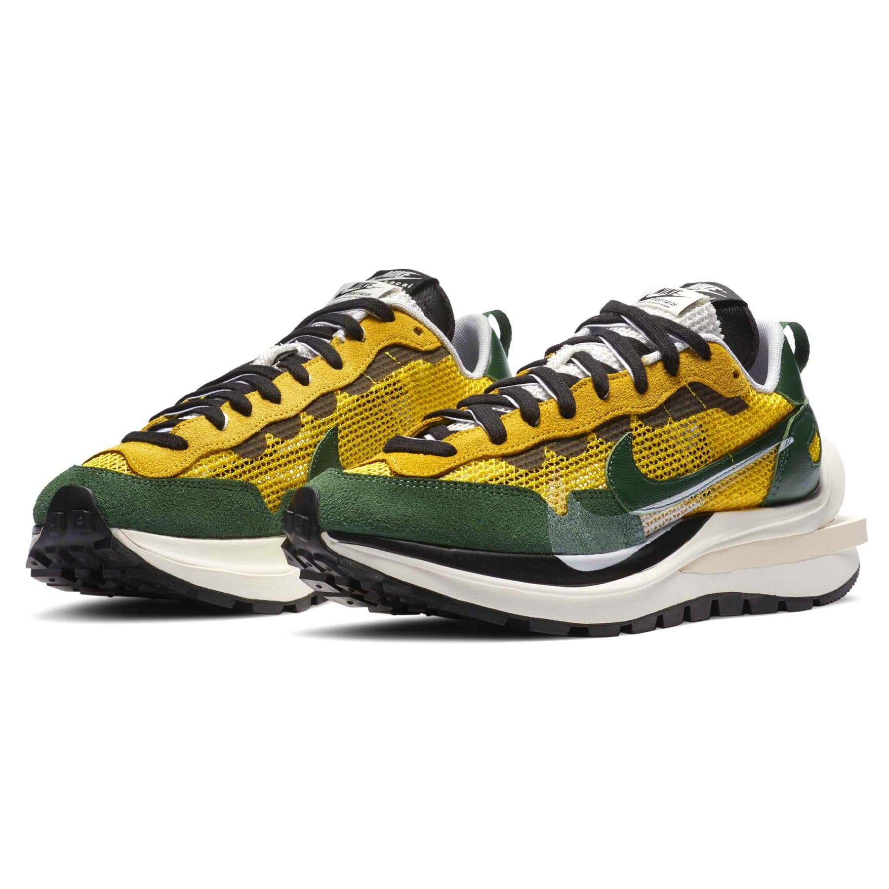 Sacai x Nike VaporWaffle 'Tour Yellow' — UK 3 | EU 35.5 | US 3.5 — Side View