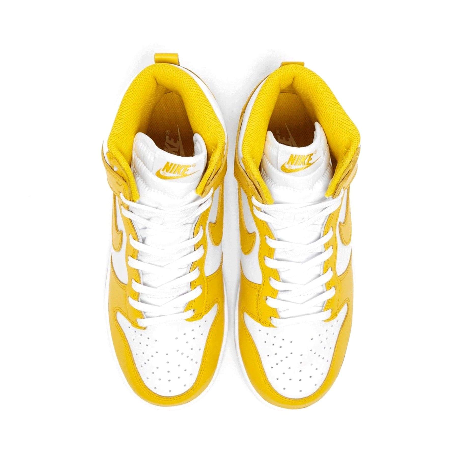 Nike Dunk Wmns High 'Dark Sulfur' — UK 2.5 | EU 35.5 | US 5 — Back View