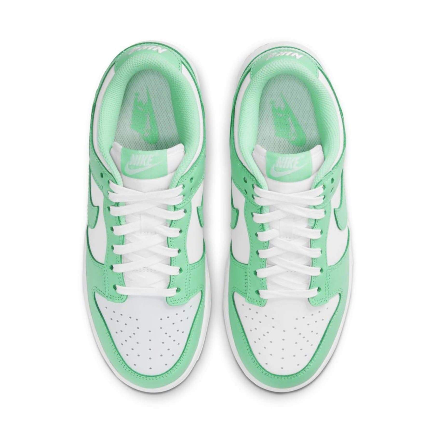 Nike Dunk Low Wmns 'Green Glow' — UK 2.5 | EU 35.5 | US 5 — Top View
