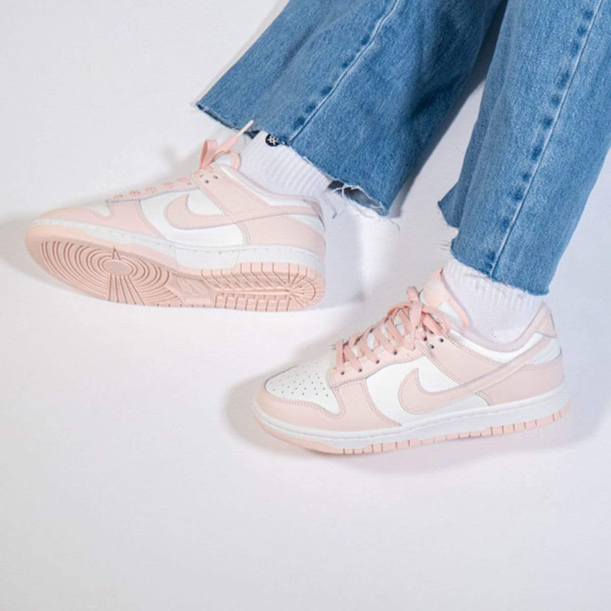 Nike Dunk Wmns Low 'Orange Pearl' — UK 2.5 | EU 35.5 | US 5 — Lifestyle View
