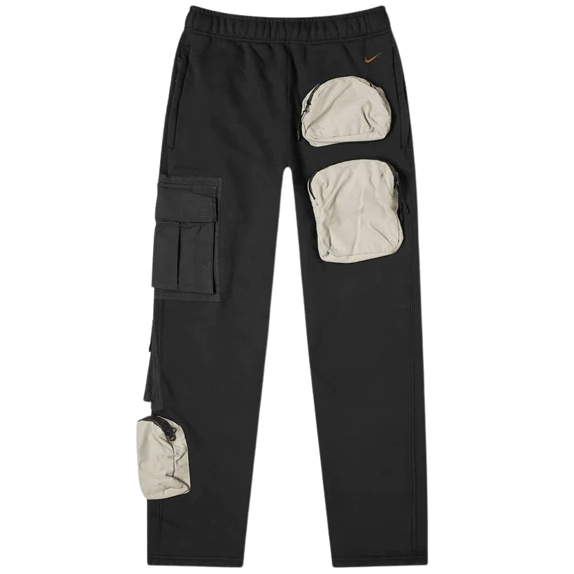 Travis Scott x Nike NRG AG Utility Sweatpants Black — XXS — Front View