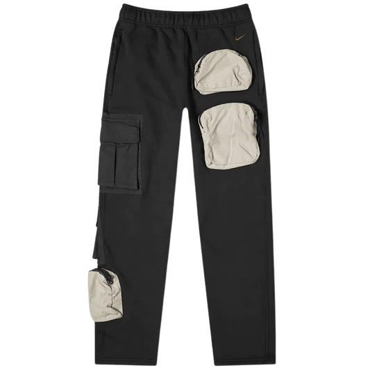 Travis Scott x Nike NRG AG Utility Sweatpants Black — XXS — Front View