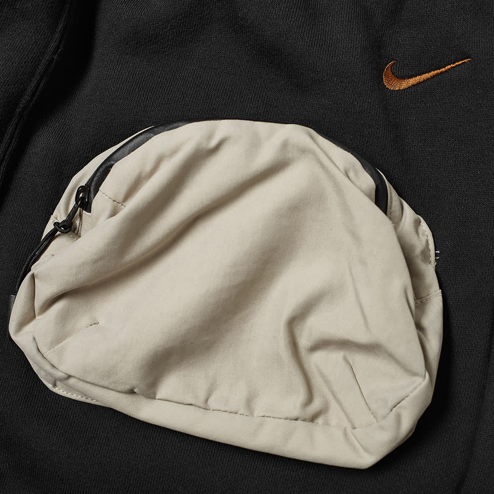 Travis Scott x Nike NRG AG Utility Sweatpants Black — XXS — Back View