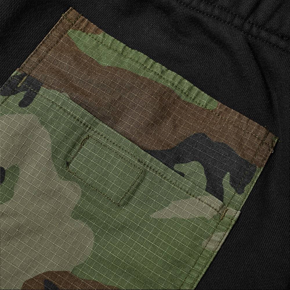 Travis Scott x Nike NRG AG Utility Sweatpants Black — XXS — Top View