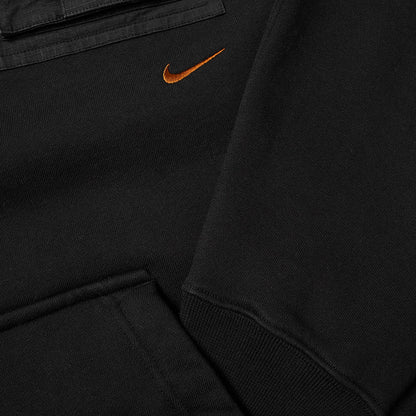 Travis Scott x Nike NRG AG Utility Hoodie Black — XXS — Back View