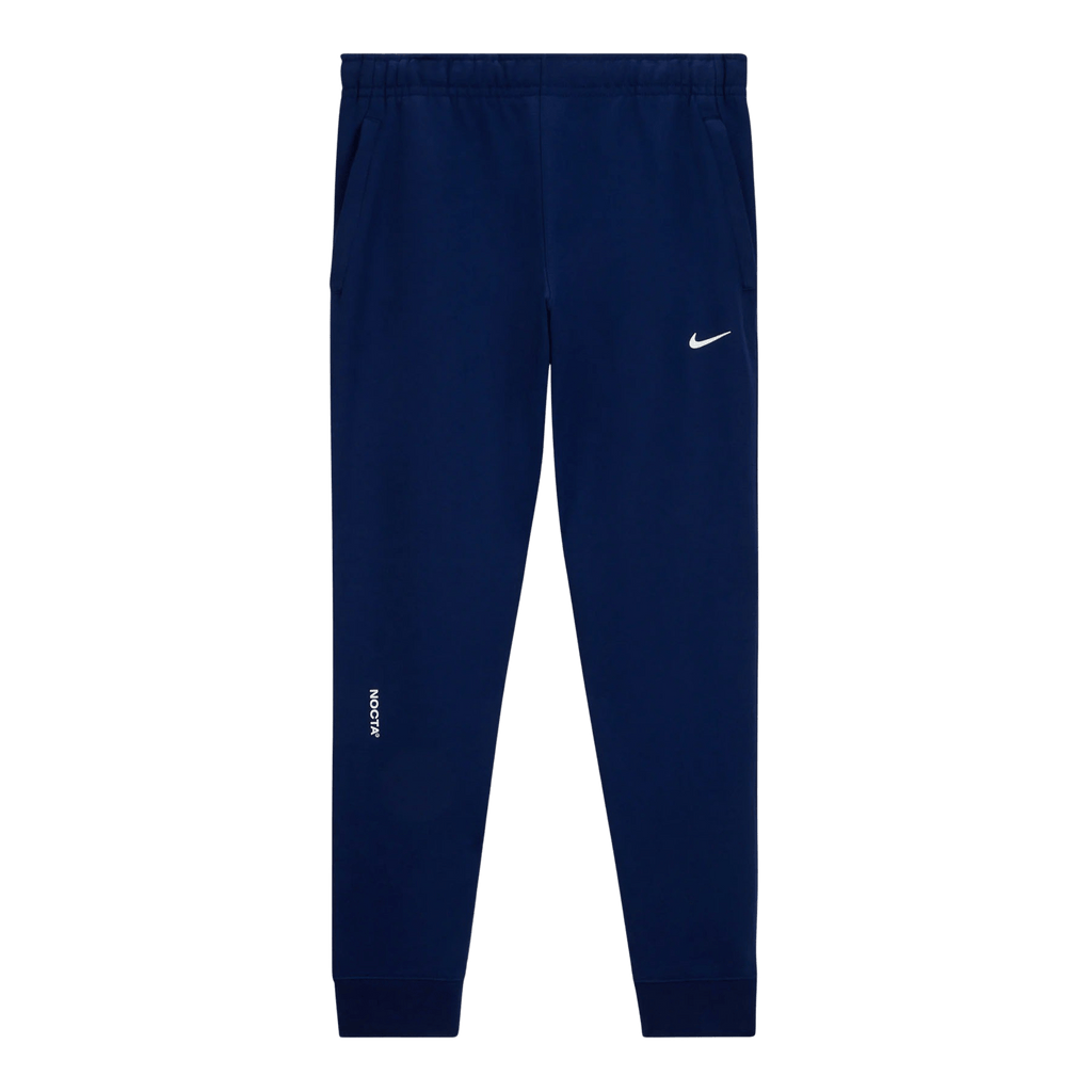 Nike x Drake NOCTA Cardinal Stock Fleece Pants Navy — XXS — Front View