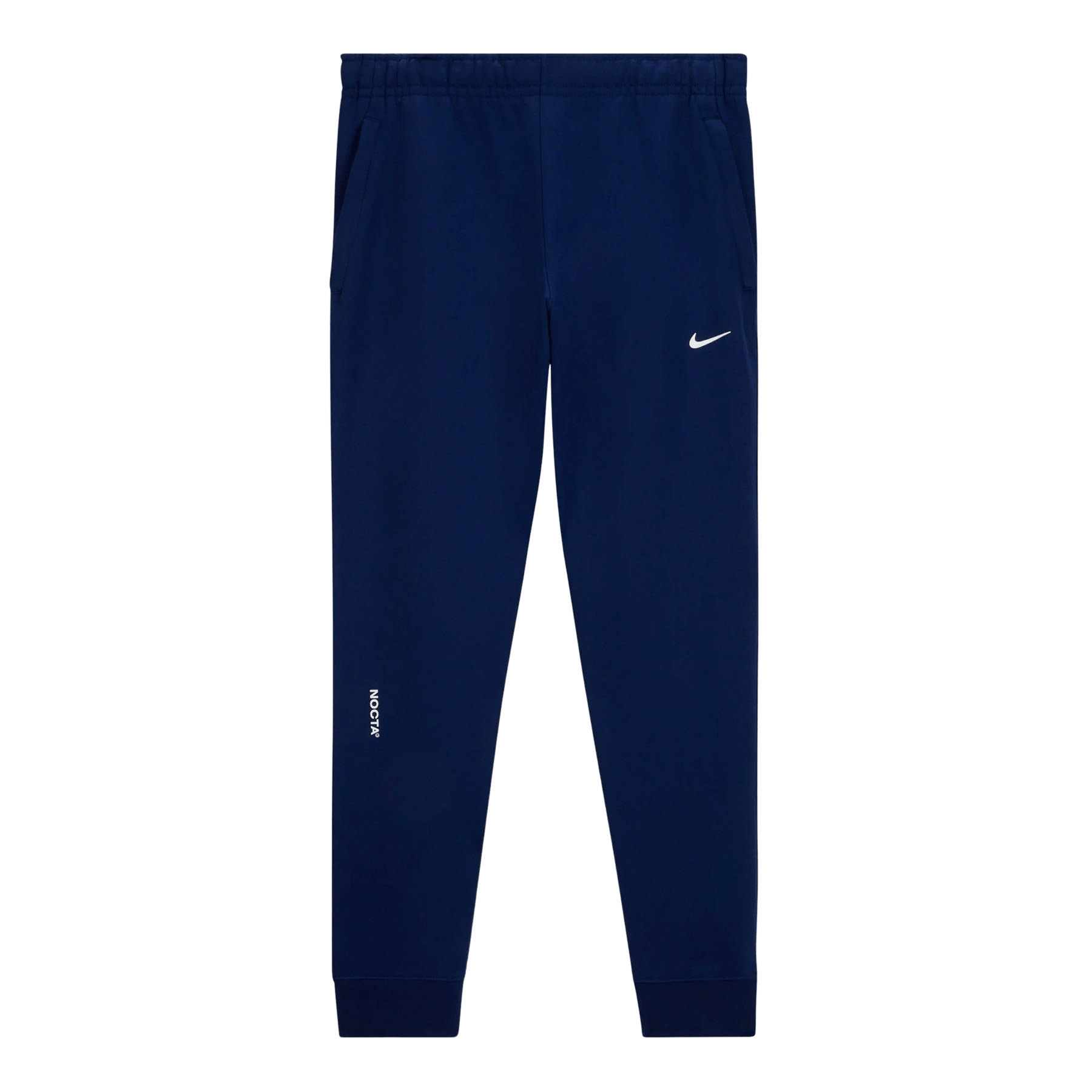 Nike x Drake NOCTA Cardinal Stock Fleece Pants Navy — XXS — Front View