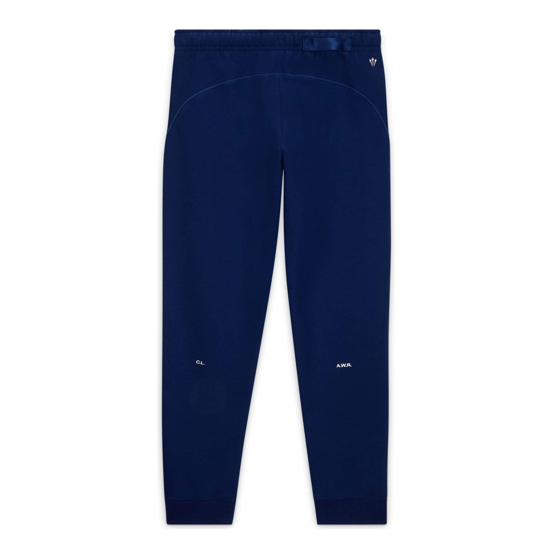 Nike x Drake NOCTA Cardinal Stock Fleece Pants Navy — XXS — Side View