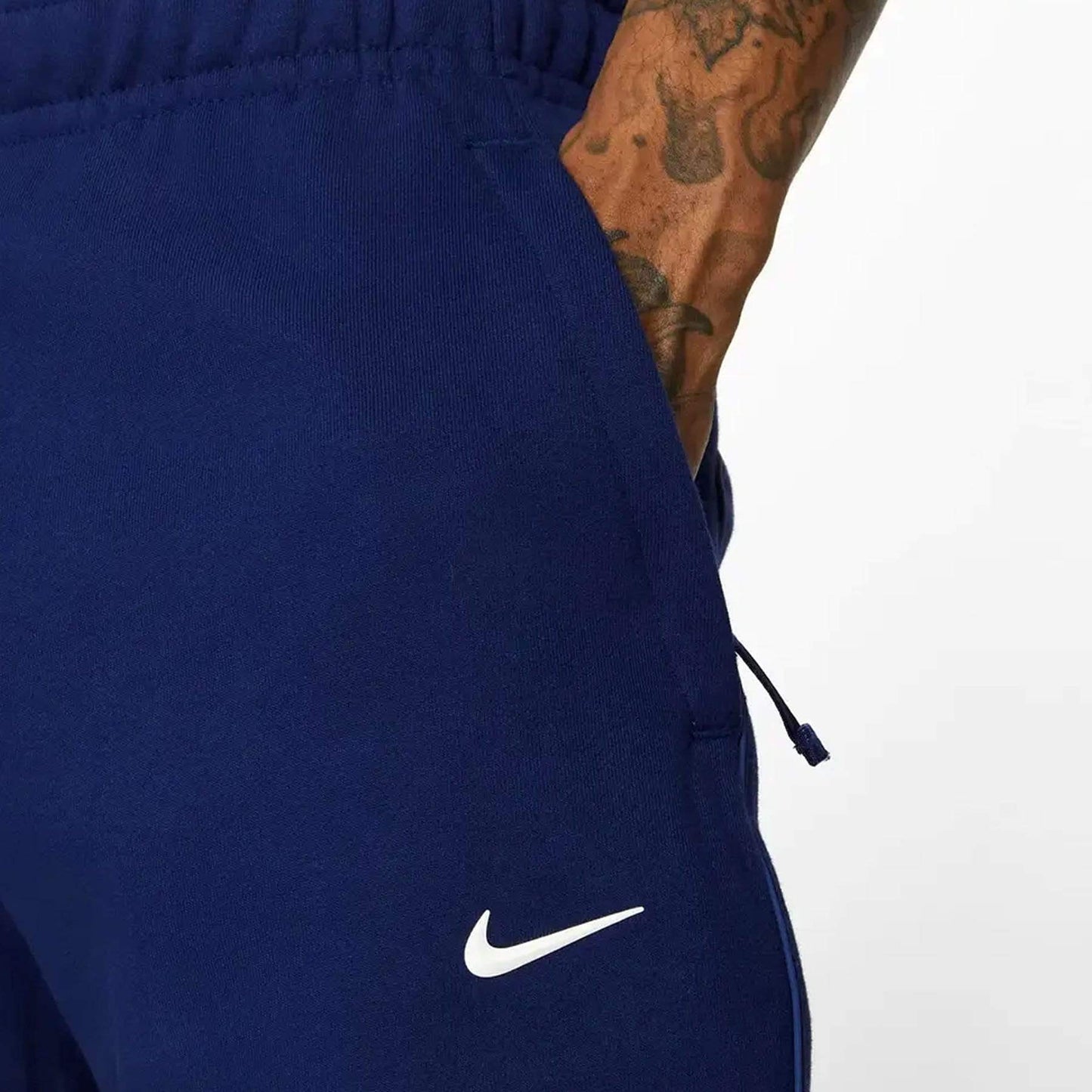 Nike x Drake NOCTA Cardinal Stock Fleece Pants Navy — XXS — Detail View