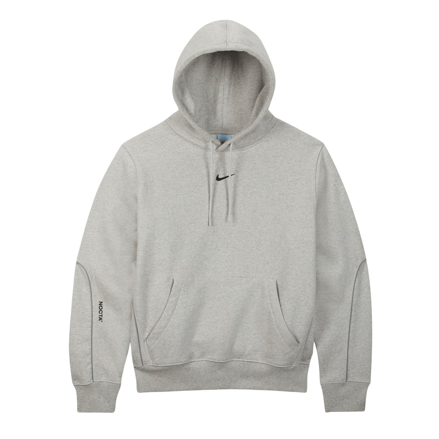 Nike x Drake NOCTA Cardinal Stock Hoodie Grey — XXS — Front View