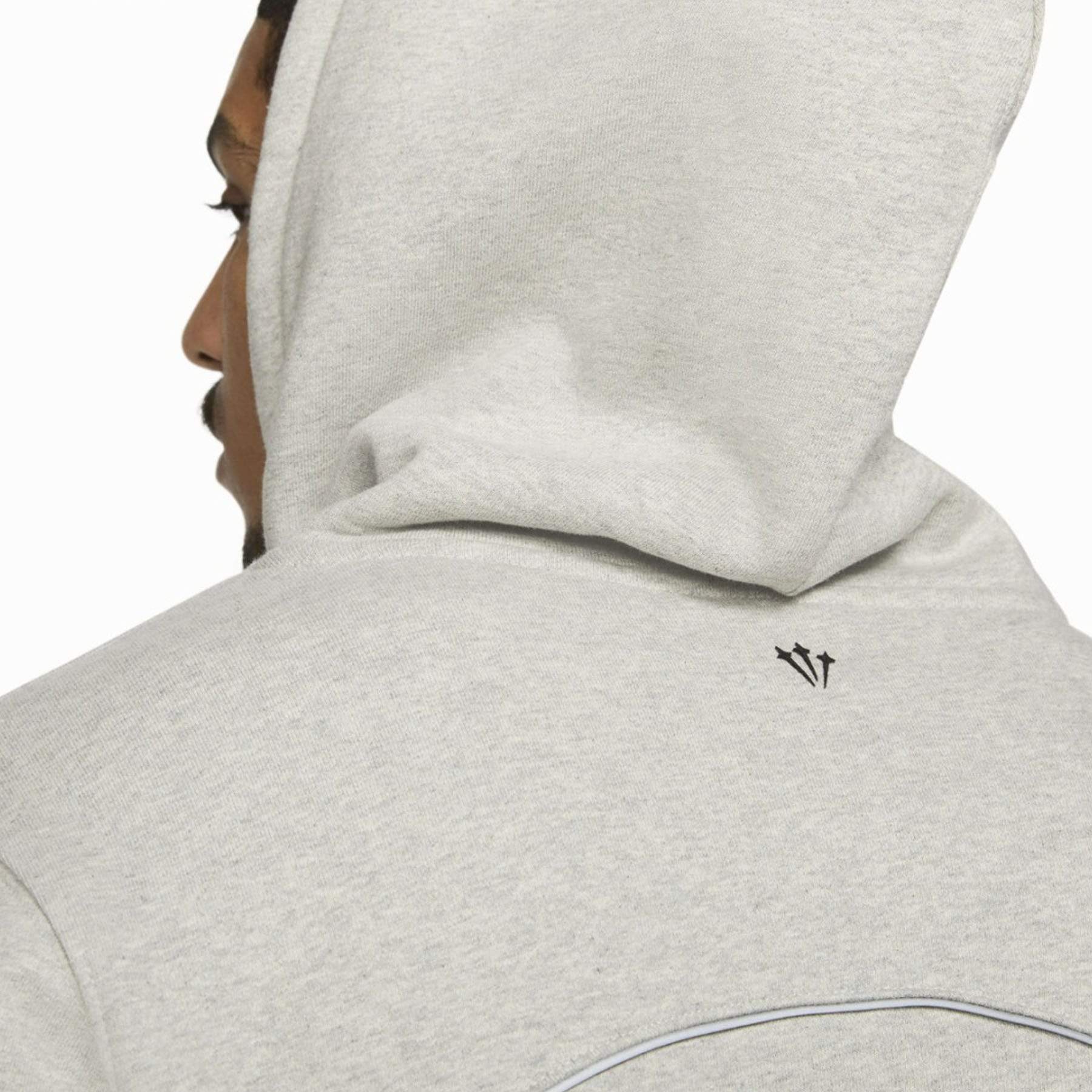 Nike x Drake NOCTA Cardinal Stock Hoodie Grey — XXS — Lifestyle View
