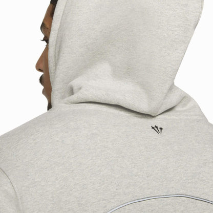 Nike x Drake NOCTA Cardinal Stock Hoodie Grey — XXS — Lifestyle View