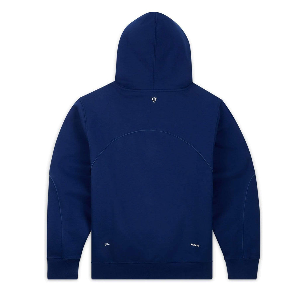 Nike x Drake NOCTA Cardinal Stock Hoodie Navy — XXS — Side View