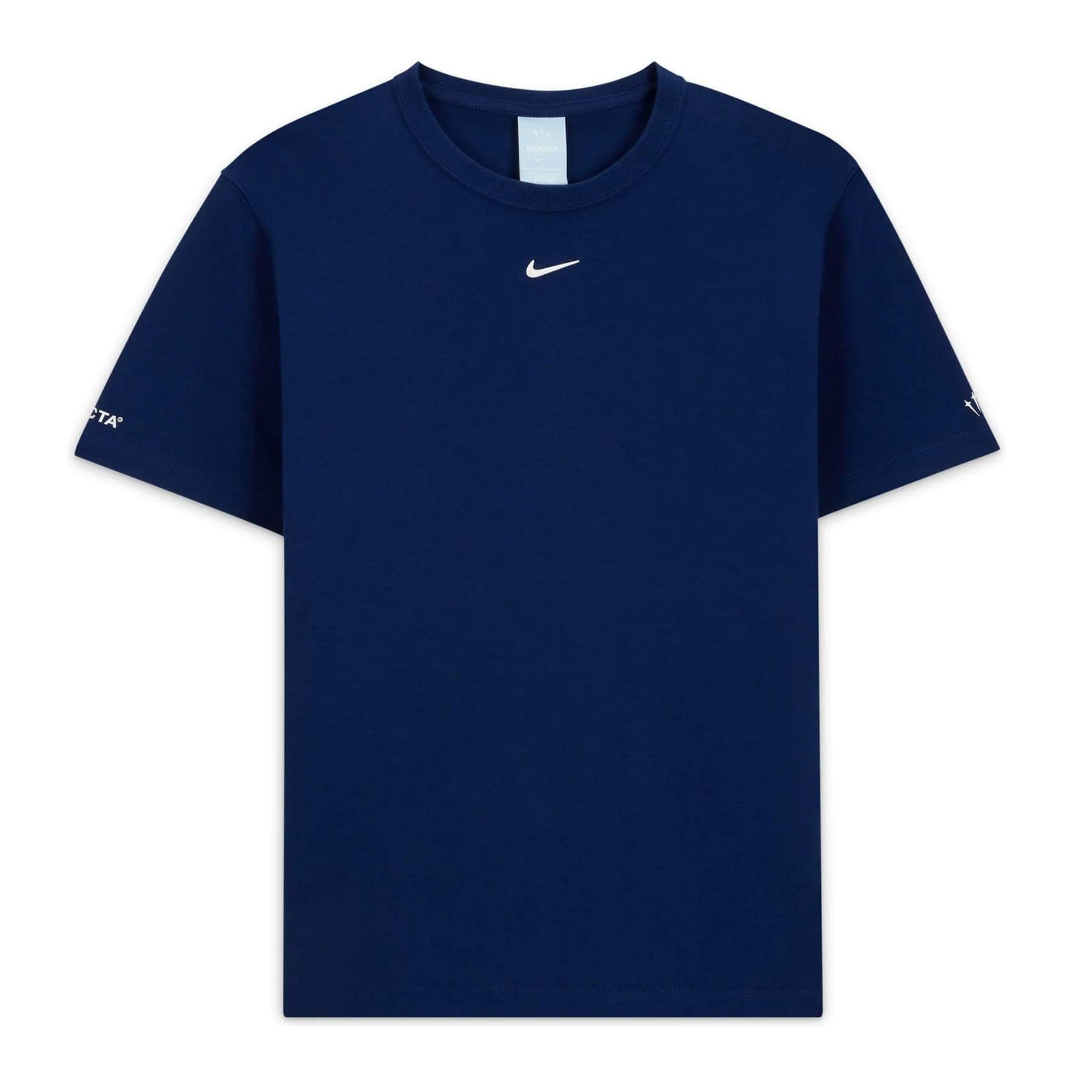 Nike x Drake NOCTA Cardinal Stock T-Shirt Navy — XXS — Front View