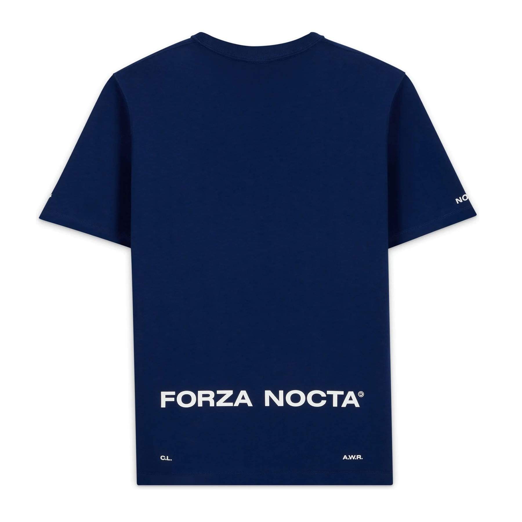 Nike x Drake NOCTA Cardinal Stock T-Shirt Navy — XXS — Side View