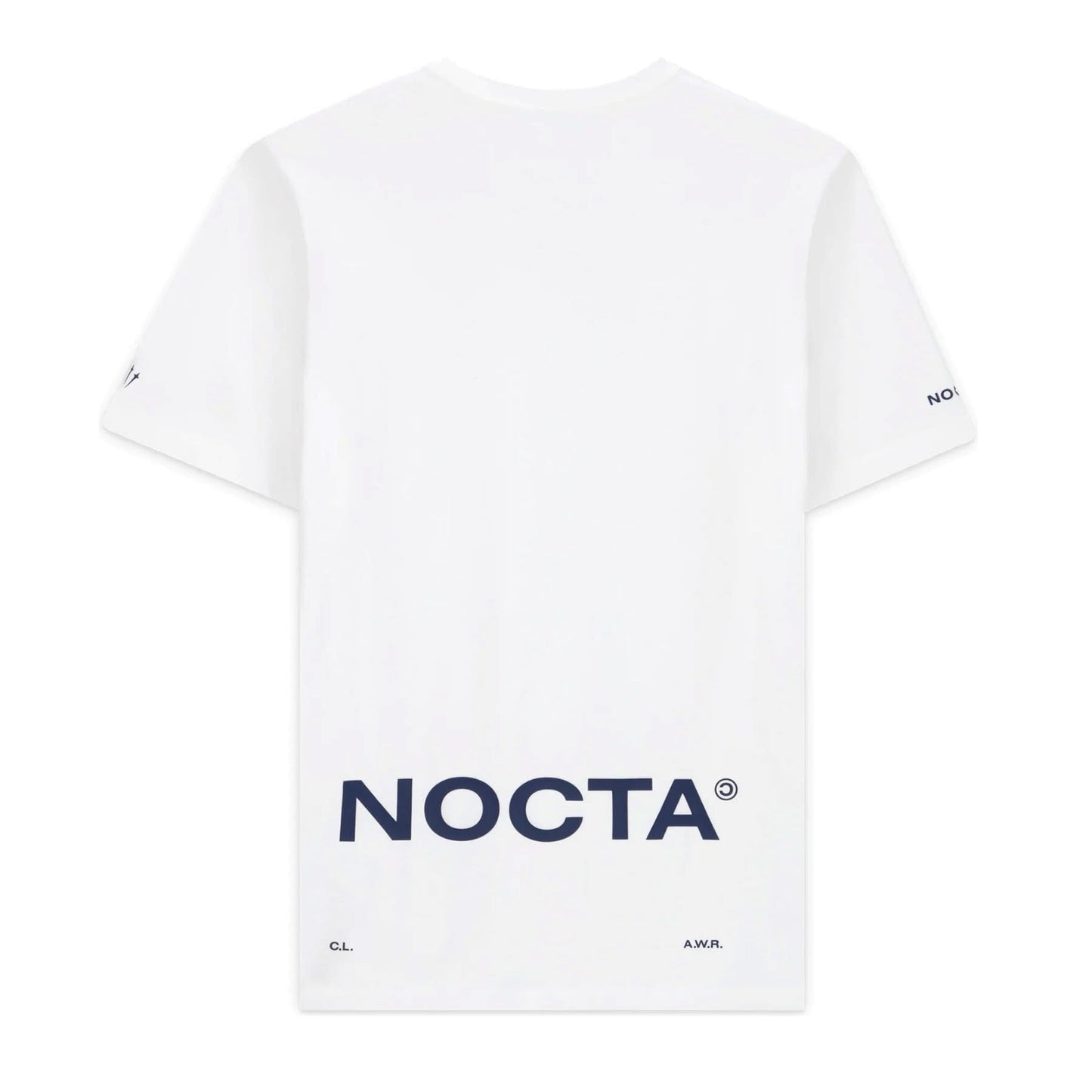 Nike x Drake NOCTA Cardinal Stock T-Shirt White — XXS — Side View