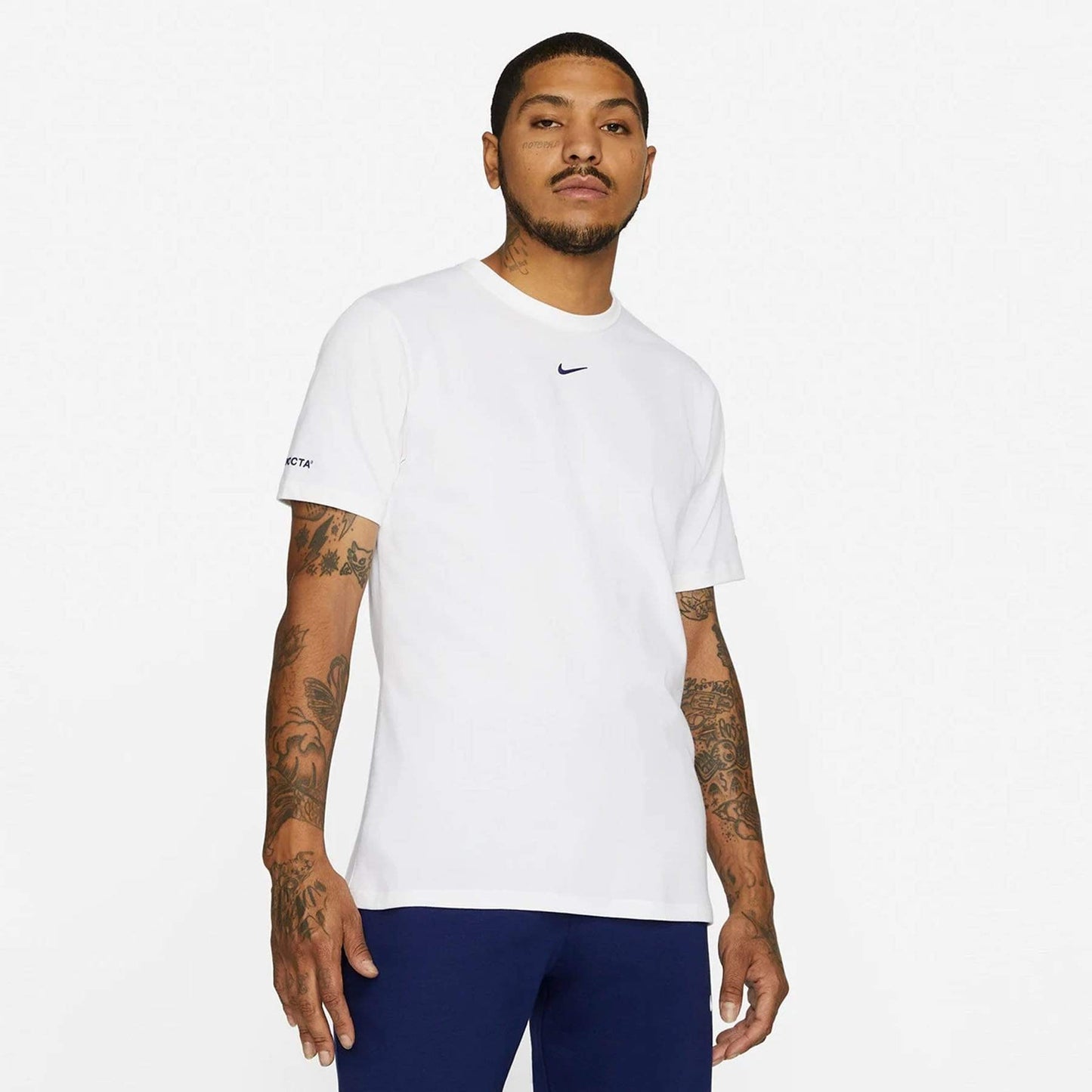 Nike x Drake NOCTA Cardinal Stock T-Shirt White — XXS — Back View
