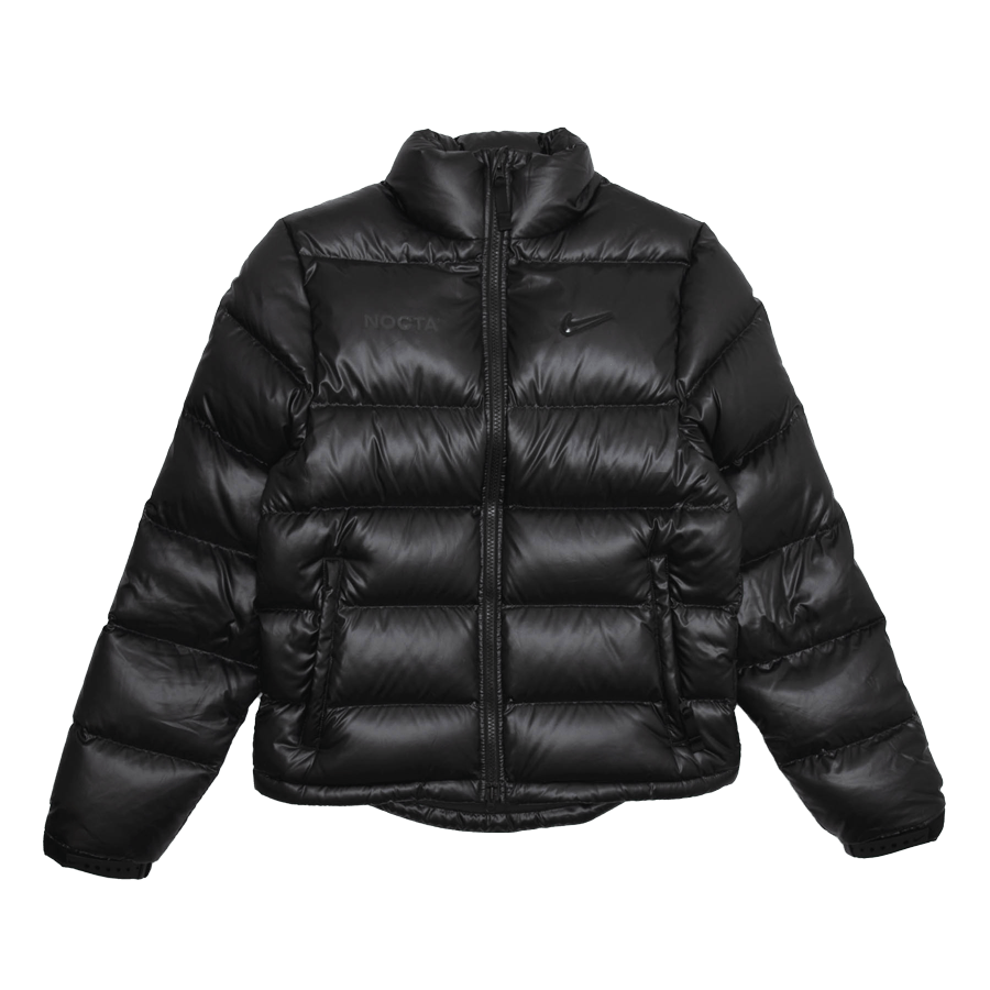 Nike x Drake NOCTA NRG Puffer Jacket 'Black' — XXS — Front View